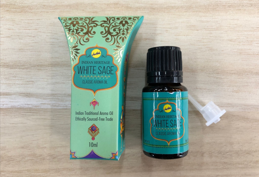 Aceite Esencial  Salvia Blanca white sage Shreevani